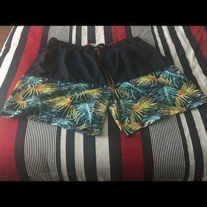 Faded glory men swim trunks